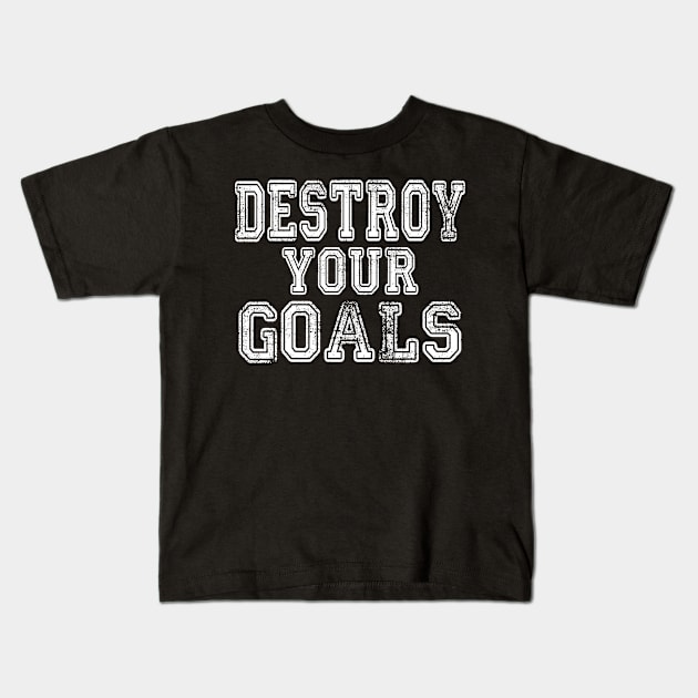 DYG distressed college Kids T-Shirt by DestroyYourGoals